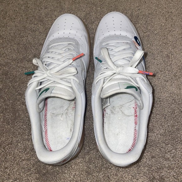 Mayumi Yamase x Nike Air Force 1 Flyleather Earth Day 2021 DB3598-100 Size 10.5 - Picture 6 of 9